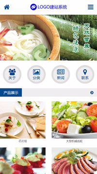CMS020021休闲食品类网站